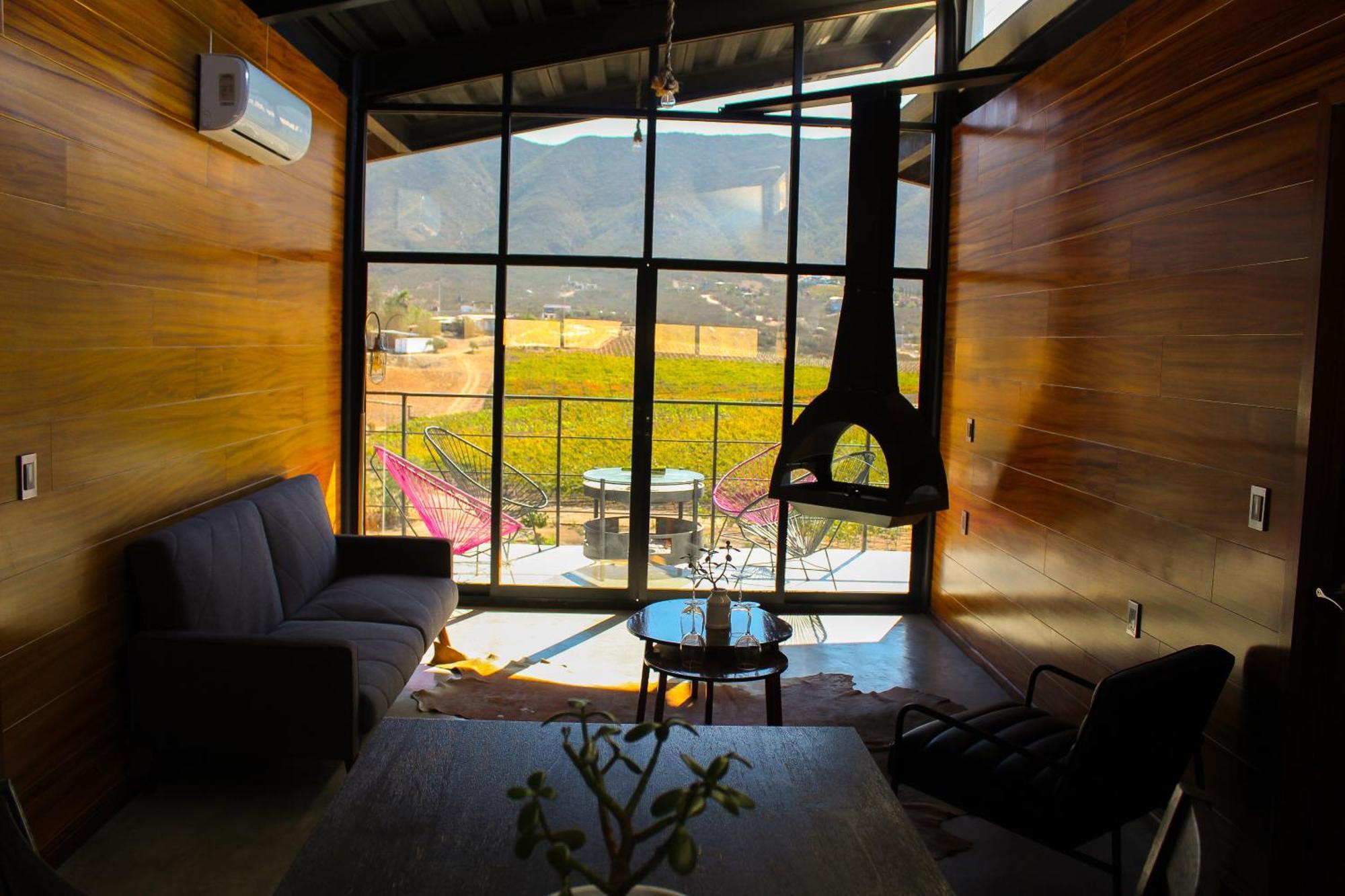 Origen75 Loft - Villas - Skypool - Vinedo, Valle De Guadalupe Eksteriør bilde